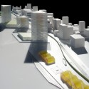 Maquete -  Detalhe Docas