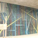 Residência G + A / Stuchi & Leite Projetos (24) Obra de Conservação Mural Cerâmico © Fernanda Craveiro