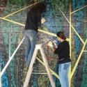 Residência G + A / Stuchi & Leite Projetos (27) Obra de Conservação Mural Cerâmico © Fernanda Craveiro