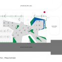 Premiado no Concurso de Estudantes | 9ª Bienal Internacional de Arquitetura 2011 – Categoria: Destaque – Unidades Habitacionais Estudantes / Cássio Riman, Marcus Brito (5) Planta Térreo