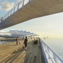 Conheça as 3 propostas finalistas do concurso do St. Petersbourg Pier (4) The Lens © Michael Maltzan Architecture
