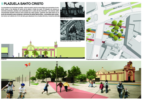 Resultado Concurso Internacional: “Tratamento Integral de 5 Espaços Públicos no Centro Histórico de Lima” (4)