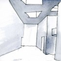 Espaço T / Steven Holl Architects (13) Croquis 1 © Steven Holl Architects