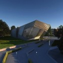 Em construção: Broad Art Museum / Zaha Hadid (19) Imagem do projeto © Broad Art Museum