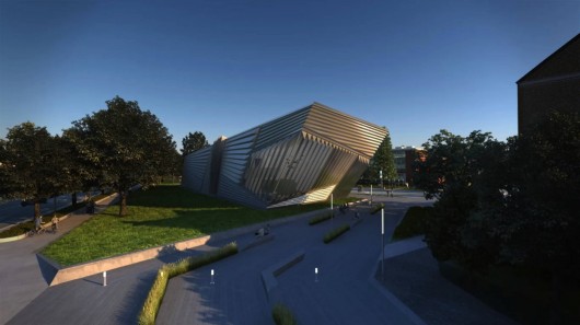 Em construção: Broad Art Museum / Zaha Hadid (19)