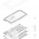 Escola Superior de Música do Instituto Politécnico de Lisboa / Carrilho da Graça Arquitectos (24) Axonométrica