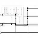 Edifício Administrativo da Companhia de Gás em Jiading / Atelier Deshaus (16) Corte
