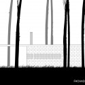 Casa de Bloques La Pedrera / g + Gualano + Gualano Arquitectos (17) Fachada Oeste