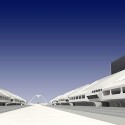 Passarela Professor Darcy Ribeiro - Sambódromo do Rio de Janeiro / Oscar Niemeyer (27) Perspectivas da obra do Sambódromo © Prefeitura do Rio