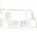 Escola em Vila Viçosa / CCG Arquitectos (24) Planta coberturas
