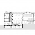 Edificio no Barrio de Gracia / Franconi & González Architects SCP (12) Corte