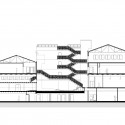 Edificio no Barrio de Gracia / Franconi & González Architects SCP (11) Corte