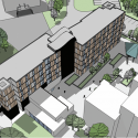 Residencial de Estudantes Roebuck Castle, UCD / Kavanagh Tuite Architects (3) Render