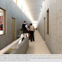 Prêmio Secil Universidades – Arquitetura: Centro Multifuncional e Residência de Estudantes / Simão Silveira Botelho (13) Rua Interior da Residência de Estudantes