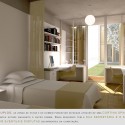 Prêmio Secil Universidades – Arquitetura: Centro Multifuncional e Residência de Estudantes / Simão Silveira Botelho (14) Quarto Duplo