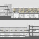 Prêmio Secil Universidades – Arquitetura: Centro Multifuncional e Residência de Estudantes / Simão Silveira Botelho (20) Cortes Transversais