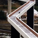 Ponte de pedestres sobre a Ribeira da Carpinteira / Carrilho da Graça Arquitectos (3) © FG + SG - Fernando Guerra, Sergio Guerra