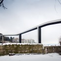 Ponte de pedestres sobre a Ribeira da Carpinteira / Carrilho da Graça Arquitectos (2) © FG + SG - Fernando Guerra, Sergio Guerra