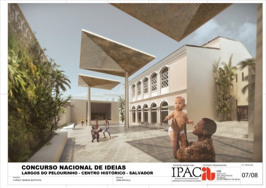 Menção Honrosa: Requalificação de Largos no Pelourinho / Gabriel Rodrigues Grinspum + equipe (10)