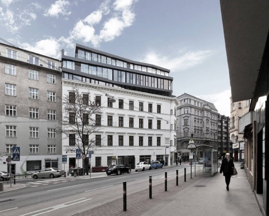 Renovação e Ampliação: Margaretenstrase 9 / Josef Weichenberger Architects (2)