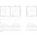 Salas de Classes Atrapa Luz / LAND Arquitetos (3) Plantas e Fachada