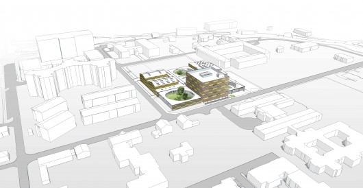 1º lugar - Concurso Aberto Internacional Escola Amstetten / Atelier Thomas Pucher (6)