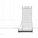 Fukoku Tower / Dominique Perrault (24) Corte