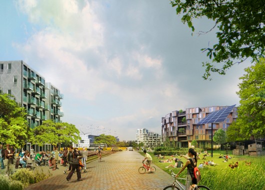 Em construção: Urbanismo D.I.Y. Almere Oosterworld / MVRDV (1) Cortesia de MVRDV
