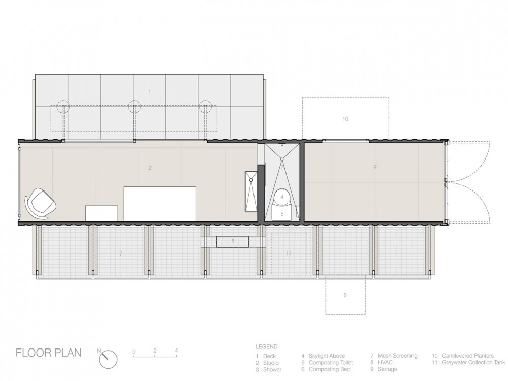 Container Guest House / Poteet Architects