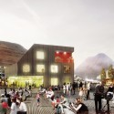 1° Lugar: Centro da Cidade de Klaksvík / Henning Larsen Architects (2) © Wesam Asali