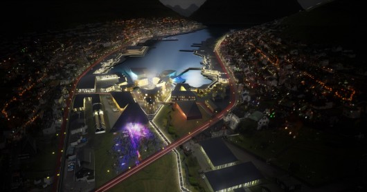 1° Lugar: Centro da Cidade de Klaksvík / Henning Larsen Architects (1) © Wesam Asali