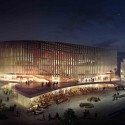 1° Lugar - Arena de Copenhague / 3XN Architects (2) Cortesia de 3XN Architects