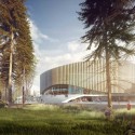 1° Lugar - Arena de Copenhague / 3XN Architects (1) Cortesia de 3XN Architects