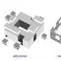 Technal na nova Estação Fuencarral-El Pardo / VOLUAR Arquitectura (3) Esquema volumes