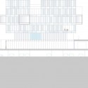 Technal na nova Estação Fuencarral-El Pardo / VOLUAR Arquitectura (47) Fachada Sul