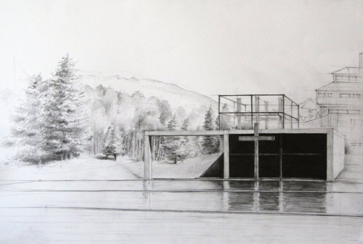 Clássicos da Arquitetura: Igreja sobre a Agua / Tadao Ando (1) Croquis