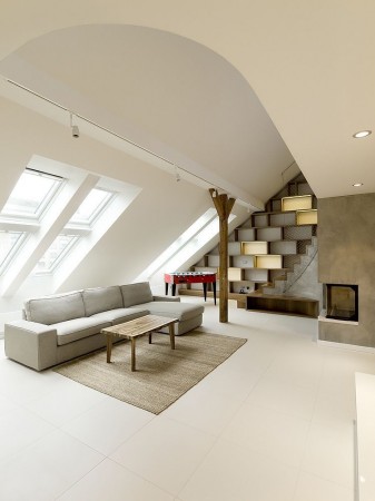 Rounded Loft / A1 Architects (17)