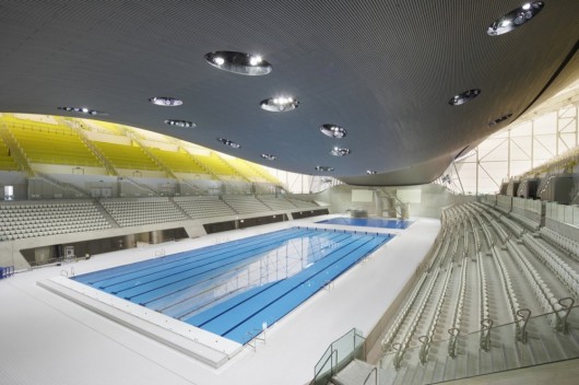 Time Lapse Londres 2012: Centro Aquático © Hufton + Crow