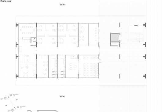 Salas de aula Universidade de Cuenca / Javier Durán (4)