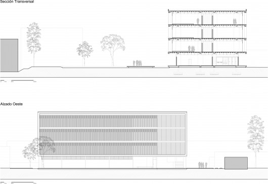 Salas de aula Universidade de Cuenca / Javier Durán (2)
