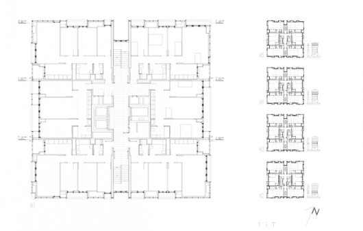 Edifício de Habitação Social / Roldán + Berengué (1)