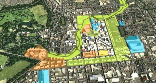 Vídeo: Projeto de Requalificação do centro de Christchurch pós- terremoto / Nova Zelândia Vídeo: Projeto de Requalificação do centro de Christchurch pós- terremoto / Nova Zelândia