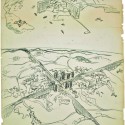 Planos para as cidades de Montevidéu e São Paulo [1929] - carvão e pastel s/ papel - 67 x 116,5 cm - acervo Fondation Le Corbusier