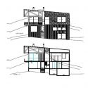 Residência Ranco / elton+léniz arquitectos asociados (15) Fachada e corte