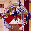 Os Arquivos de Frank Lloyd se mudam para Nova Iorque (7) Linoleum Tile.