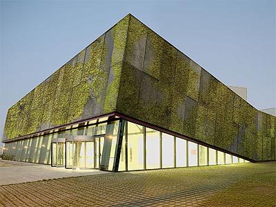 Concreto biológico para muros verdes Courtesy of Plataforma Arquitectura
