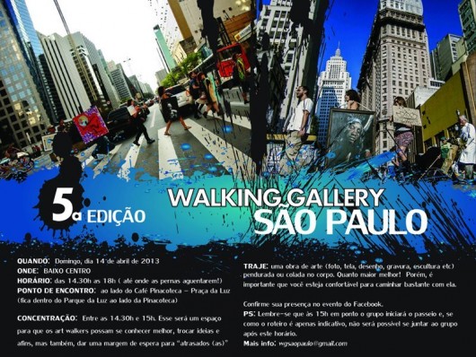 5ª edição do Walking Gallery São Paulo