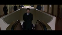Fotograma do Marin Center de Frank Lloyd Wright no filme Gattaca. Cortesia de Columbia Pictures.