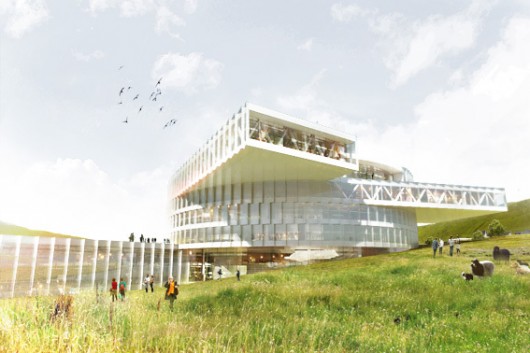BIG Breaks Ground on Faroe Islands Education Centre Courtesy of BIG