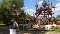 Escultura Forevertron. © LiveALittle.org, vía Flickr.